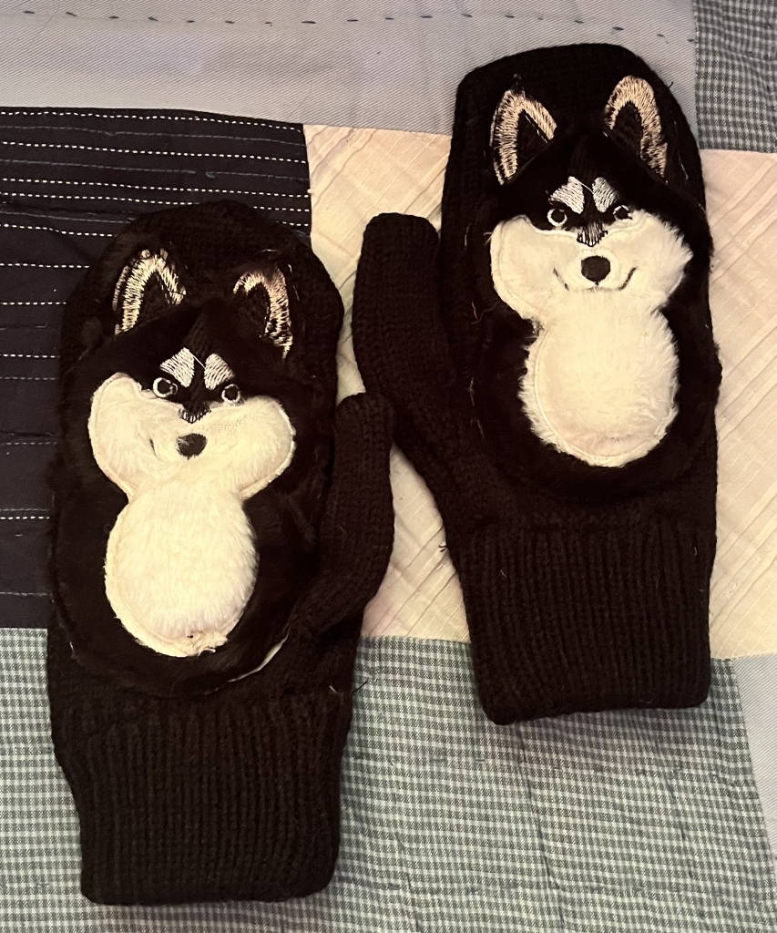 Image of Unique Husky Mittens