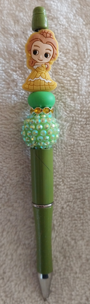 Image of Green Belle Bling Pen - Handmade