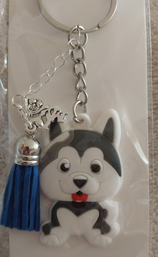 Image of Husky Keychain