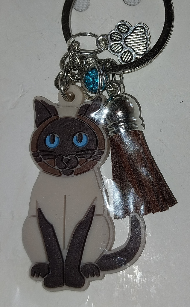 Image of Diameter Cat Keychain