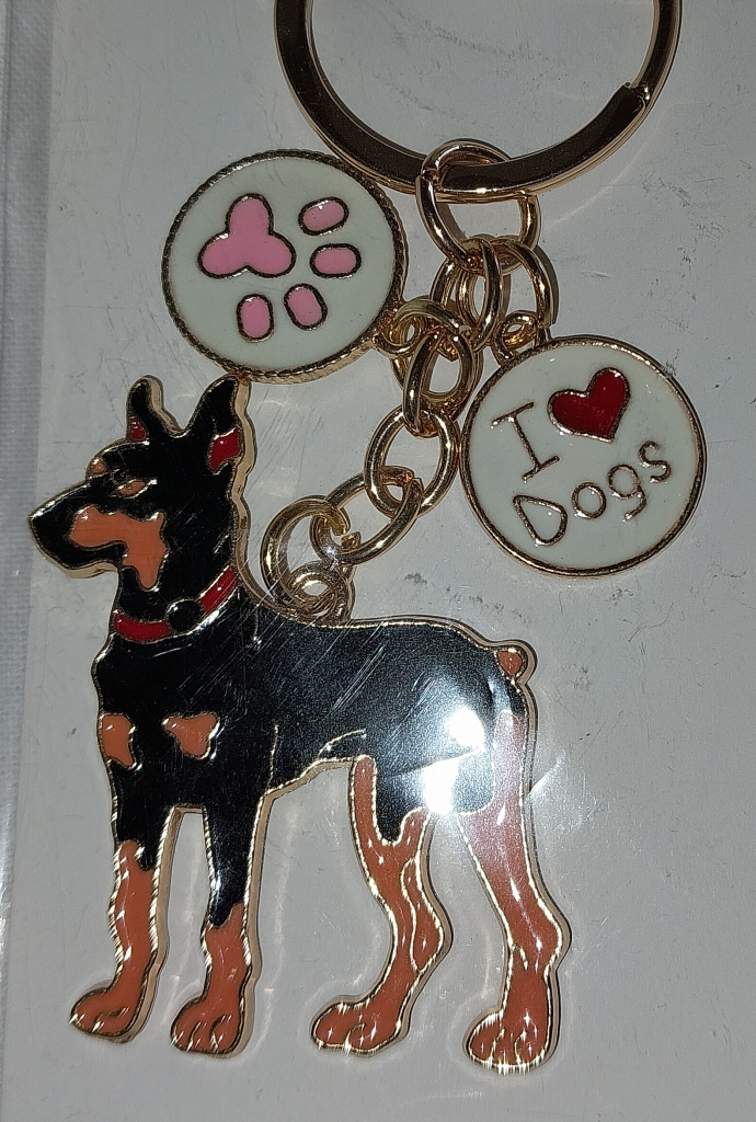 Image of Doberman Keychain