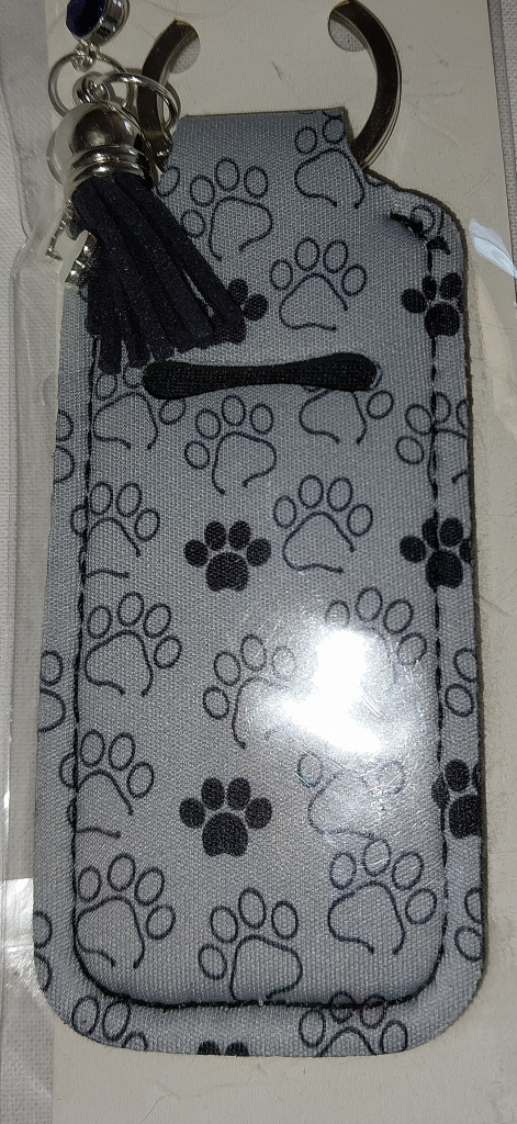 Image of Paw Print Chapstick Holder