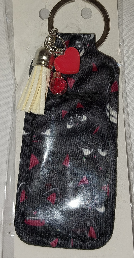 Image of Black Cat Chapstick Holder