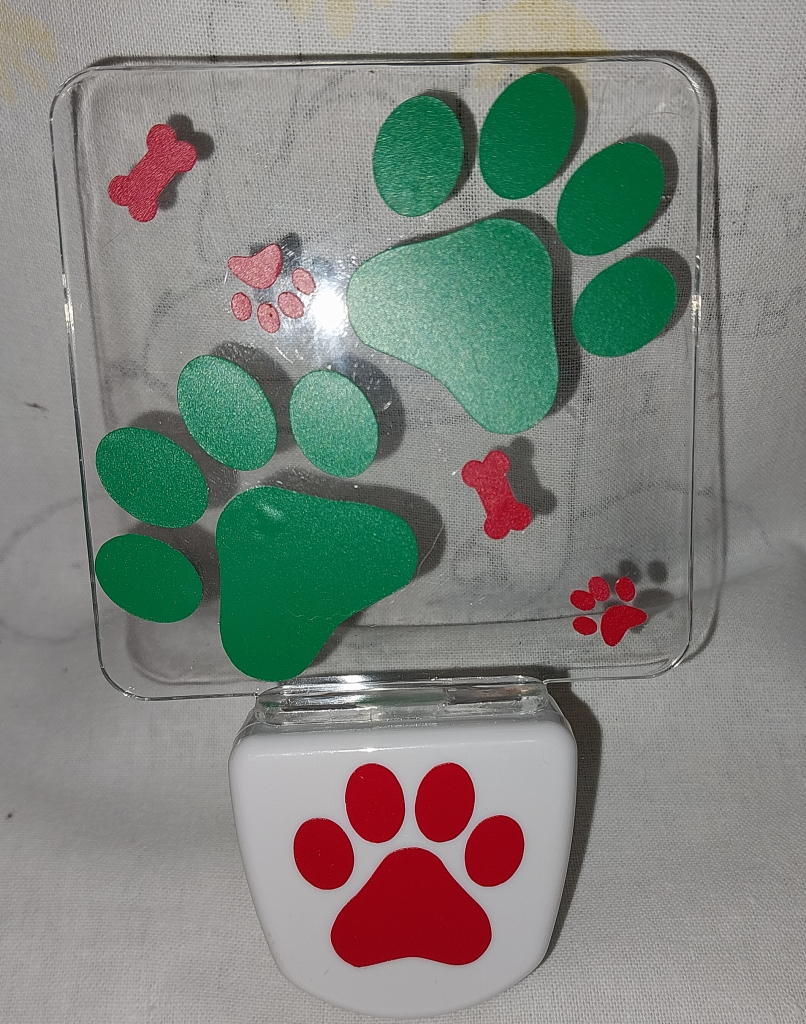 Image of Christmas Paws Night Light