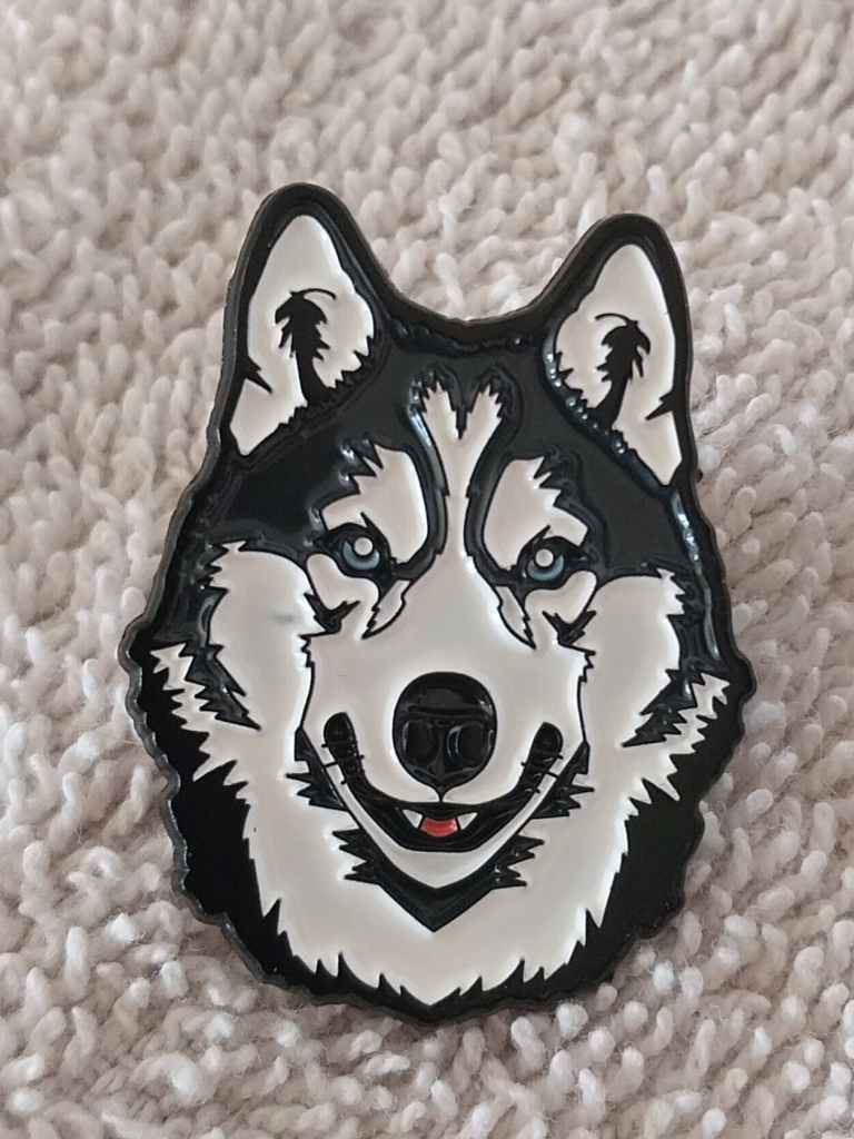 Image of Husky Lapel Pin