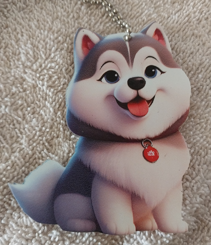 Image of Husky Keychain/Rearview Mirror Hanger