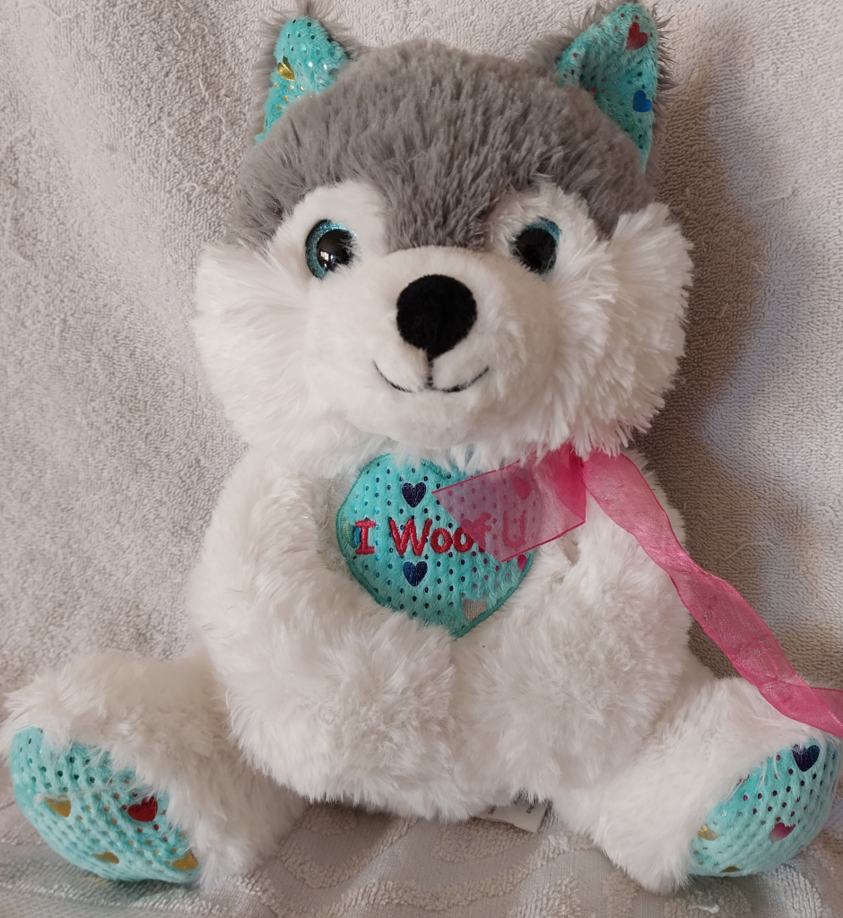 Image of Husky Stuffed Animal