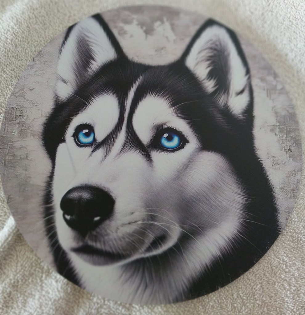 Image of Husky Tin Wall Hanging