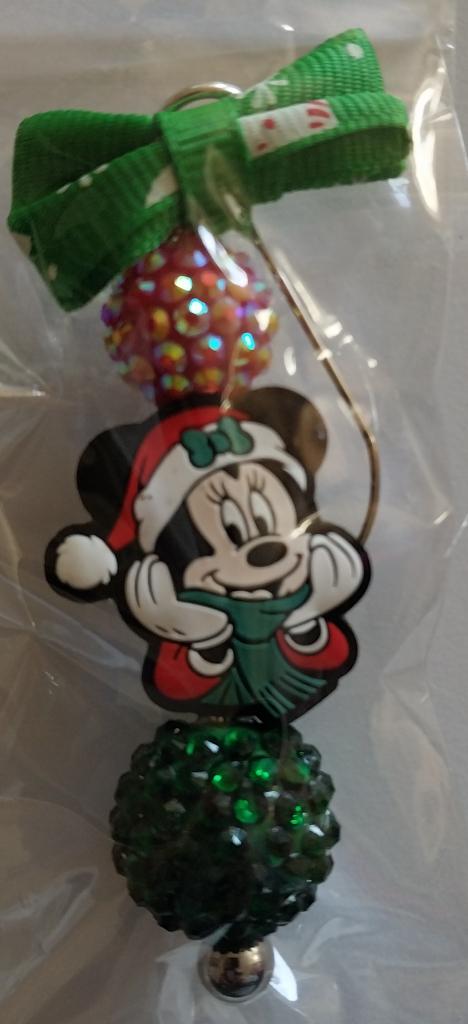 Image of Minnie Mouse Christmas Ornament - Handmade