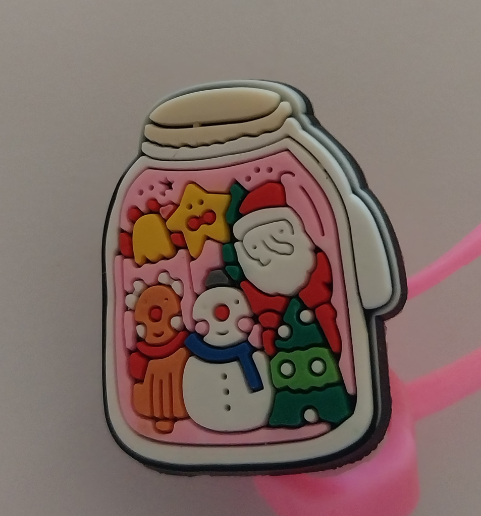 Image of Adorable Christmas Straw Topper