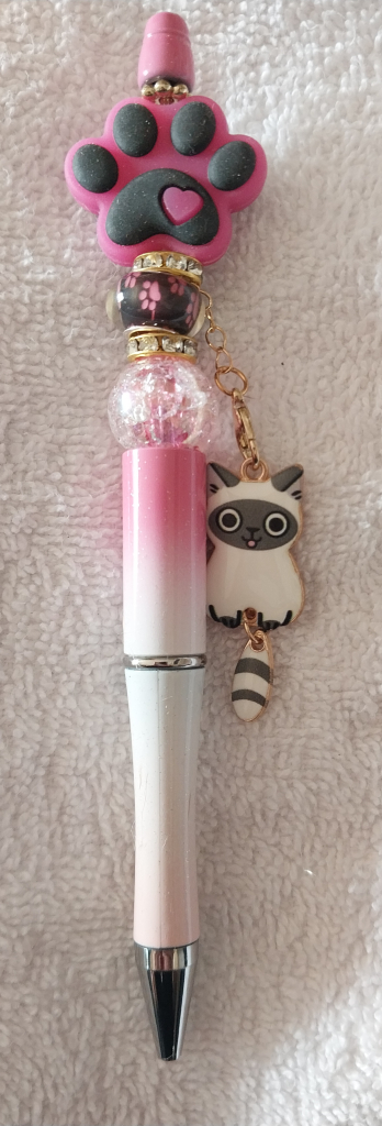 Image of Valentine Paw Print Pen